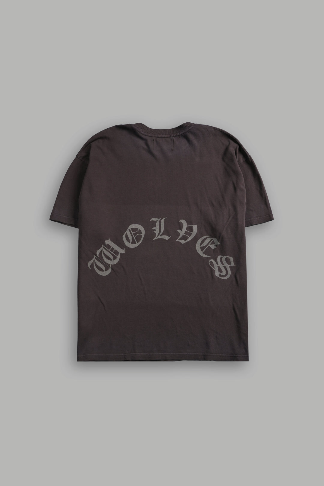 Gorgon's Lament "Premium" Oversized Tee in Darc Brown Drift Wash