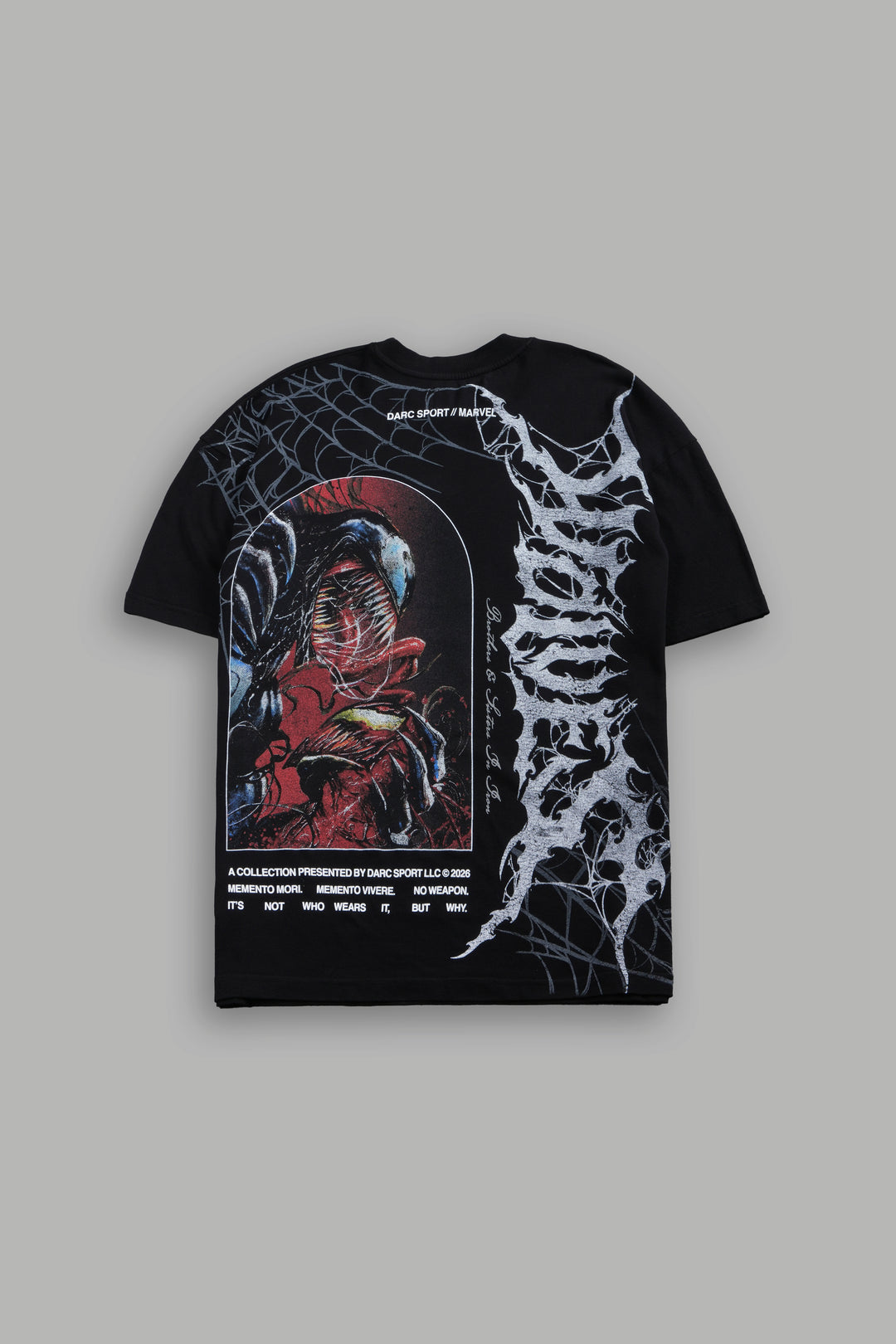 Venom Core Premium Oversized Tee in Black