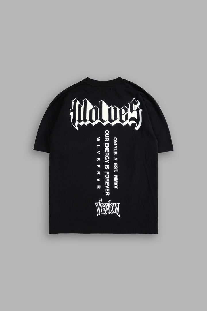 Ultimate Rage "Premium" Oversized Tee in Black