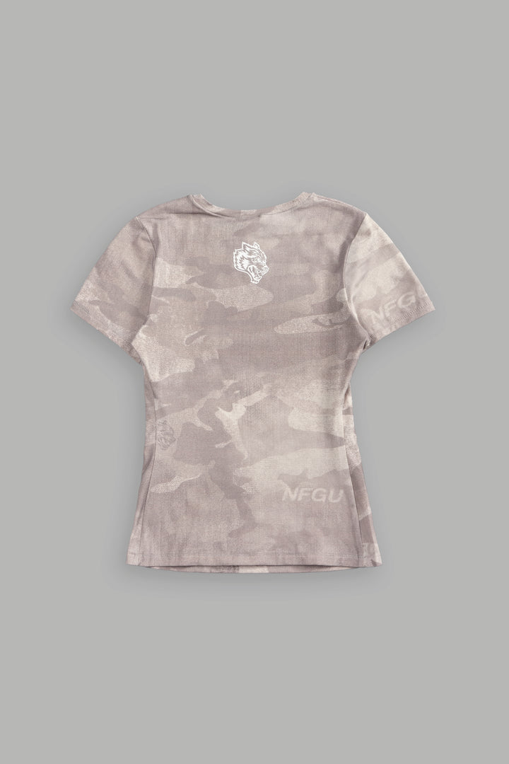 Cherub NFGU "Eden" S/S Tee in Clay Vintage Woodland Camo