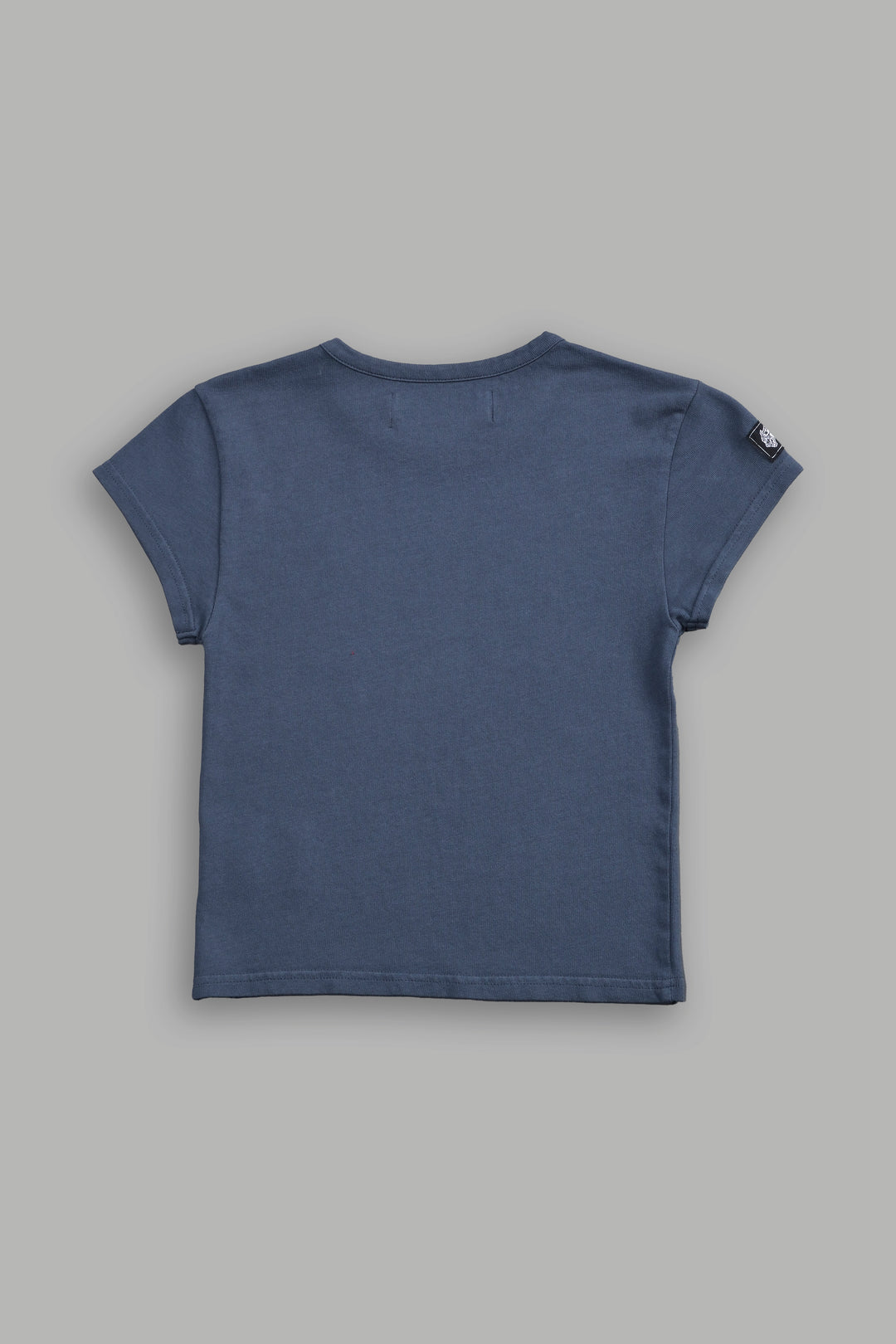 Wolf Label SSDDNFGU "Baby" Tee in Darc Blue