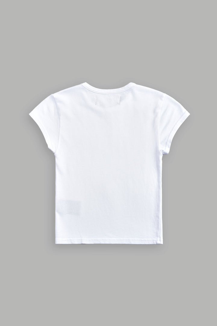 Loyalty "Baby" Tee in White