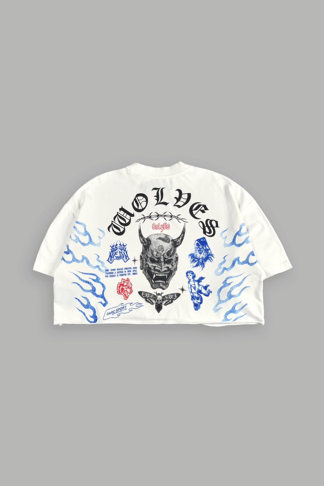 Live Or Die "Premium" Oversized (Cropped) Tee in Cream