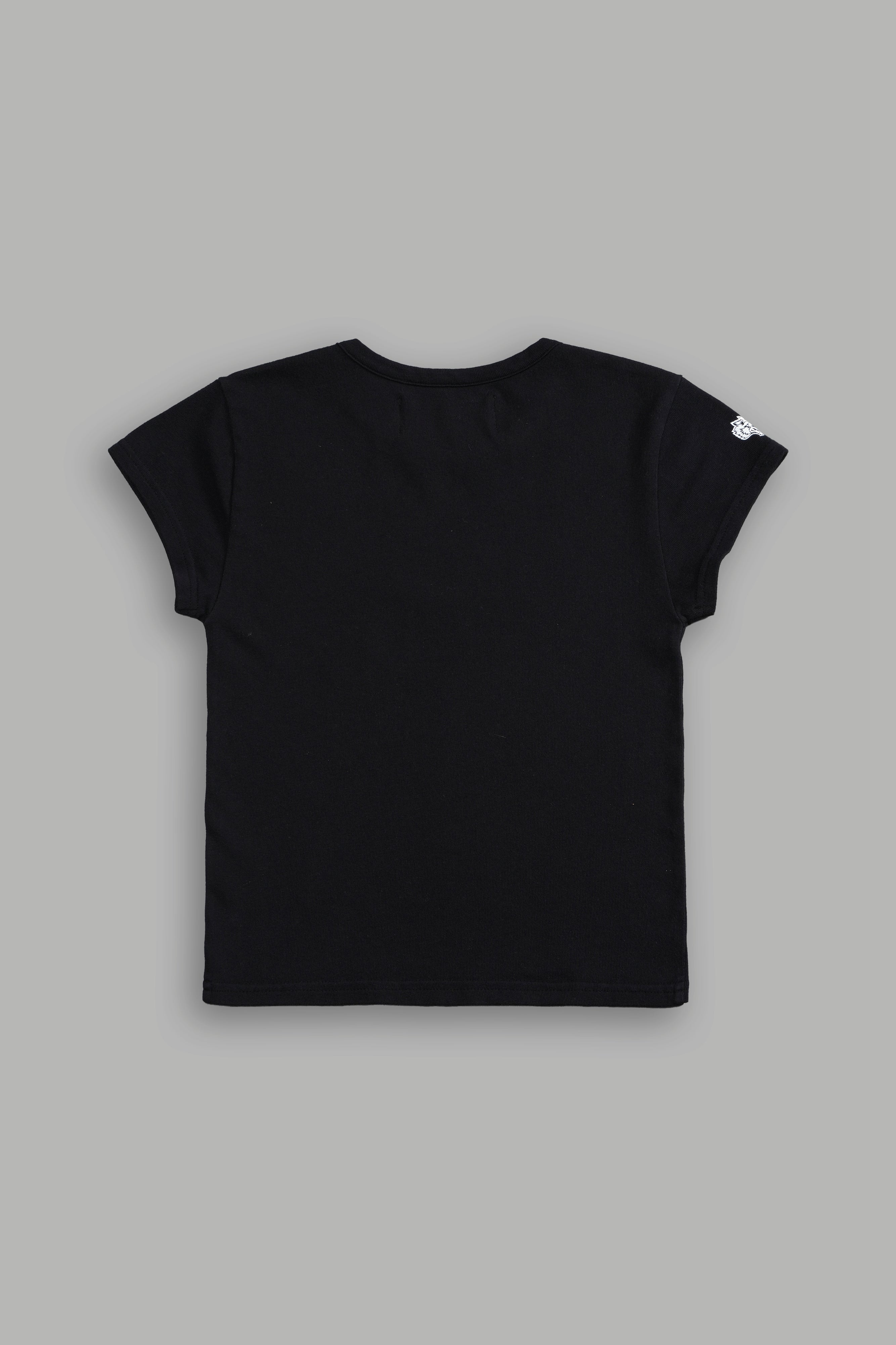 The Power Of The Dark Side "Baby" Tee in Black