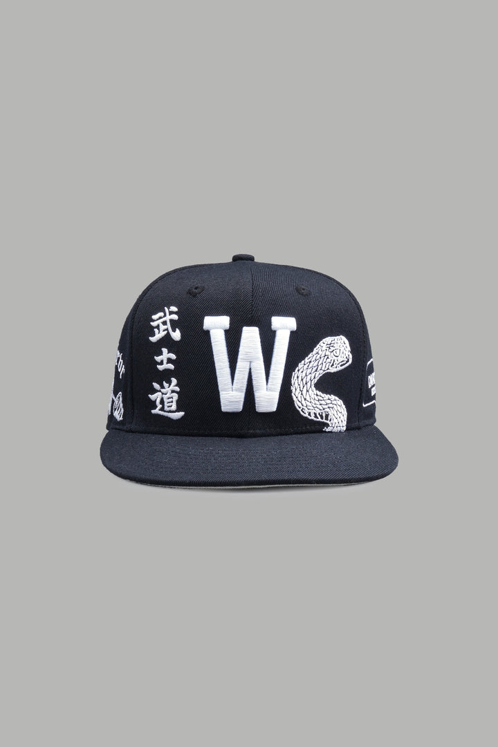 Darc Sport Icons Fitted Cap In Black/White