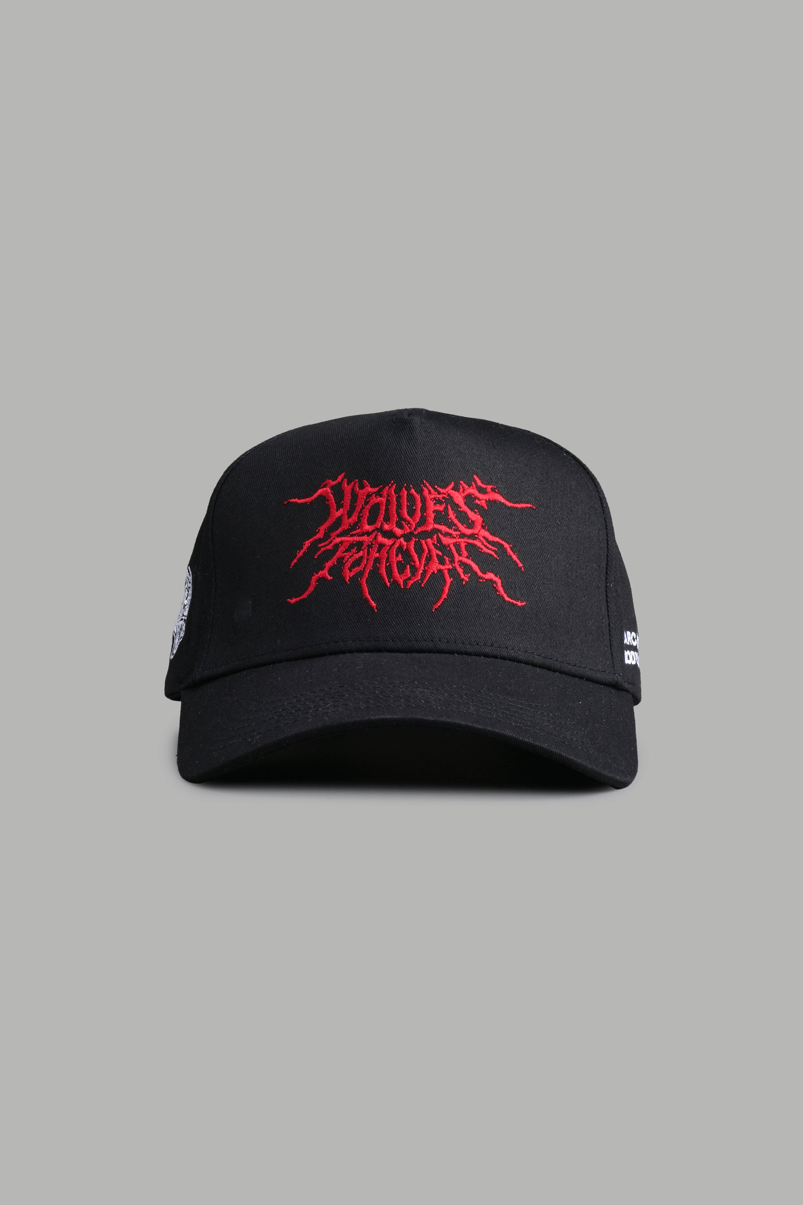 Forged 5 Panel Hat in Black