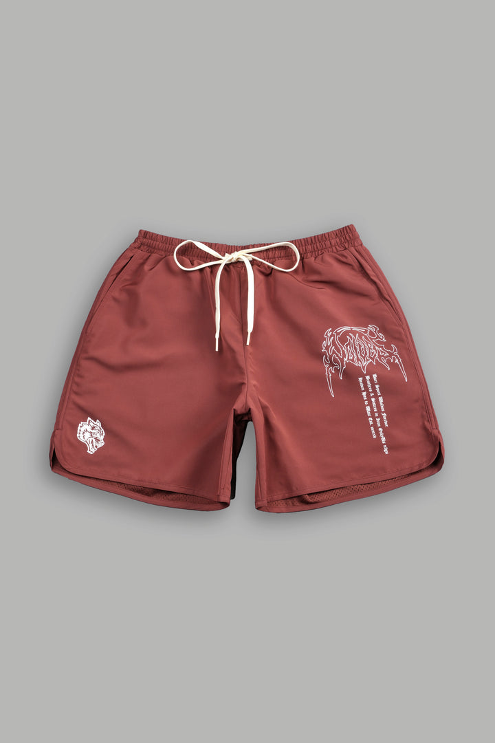 Wolves Hesh Gerard Shorts in Canyon Rust