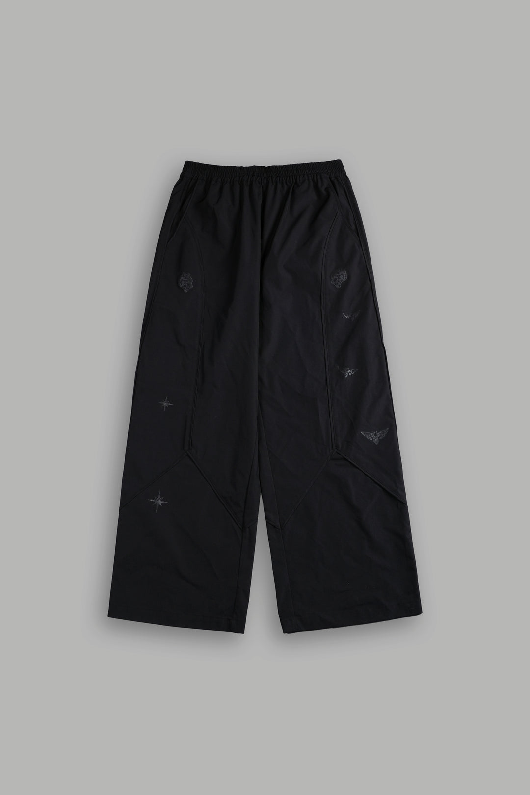 Sacred Flash Men's Quinn Track Pants in Black/Black
