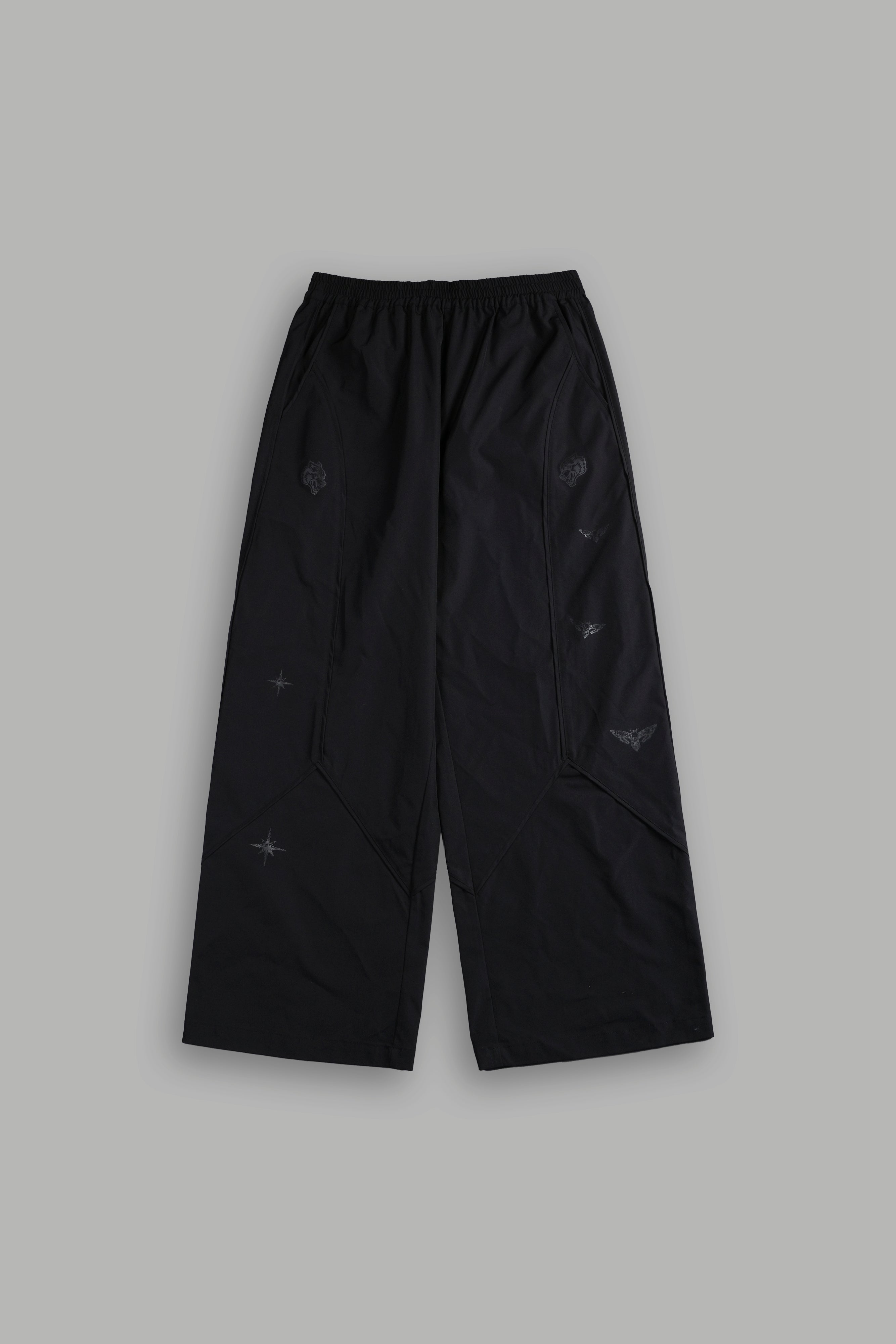 Sacred Flash Men's Quinn Track Pants in Black/Black