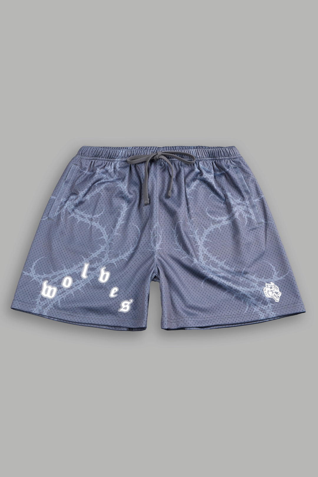 Thorns Frvr Mesh Shorts In Slate Gray
