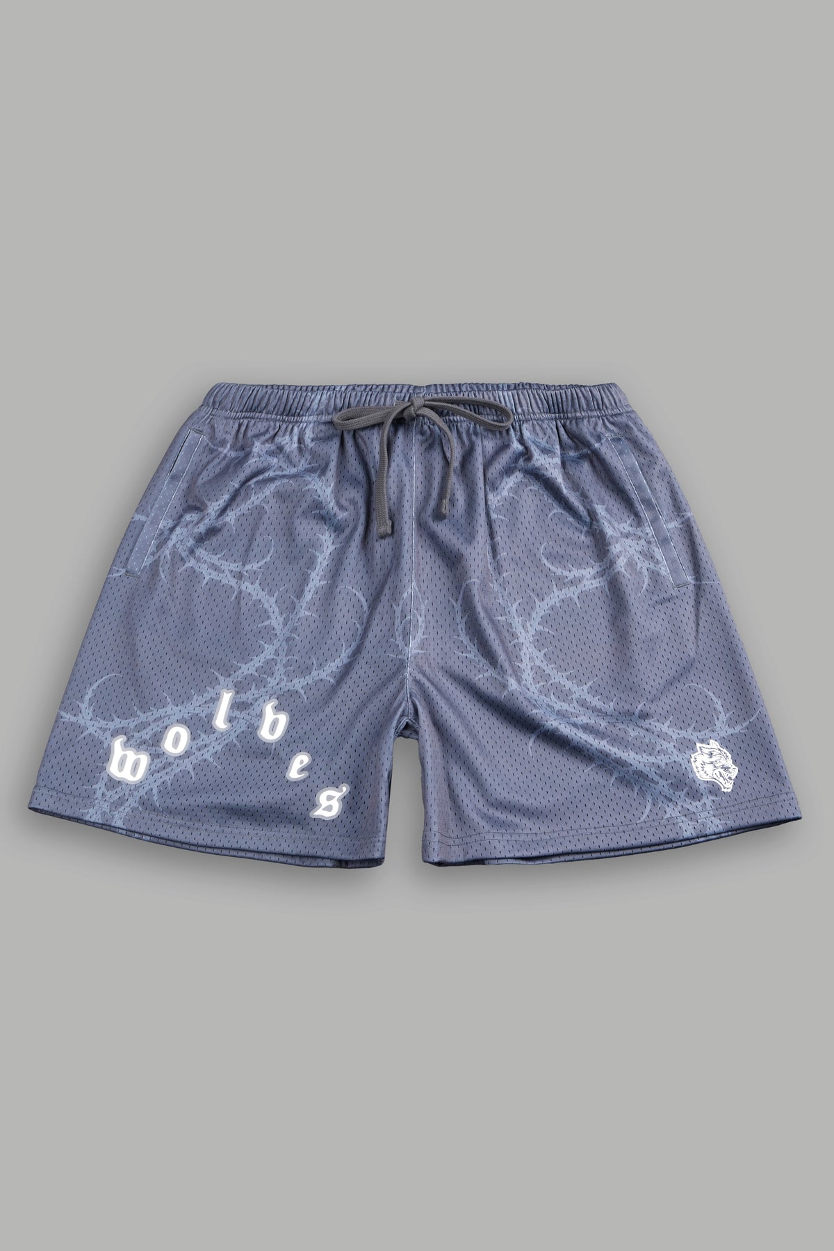 Thorns Frvr Mesh Shorts In Slate Gray