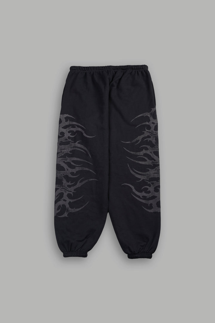 Ssddnfgu Hesh Lightweight Lounger Sweat Pants In Black