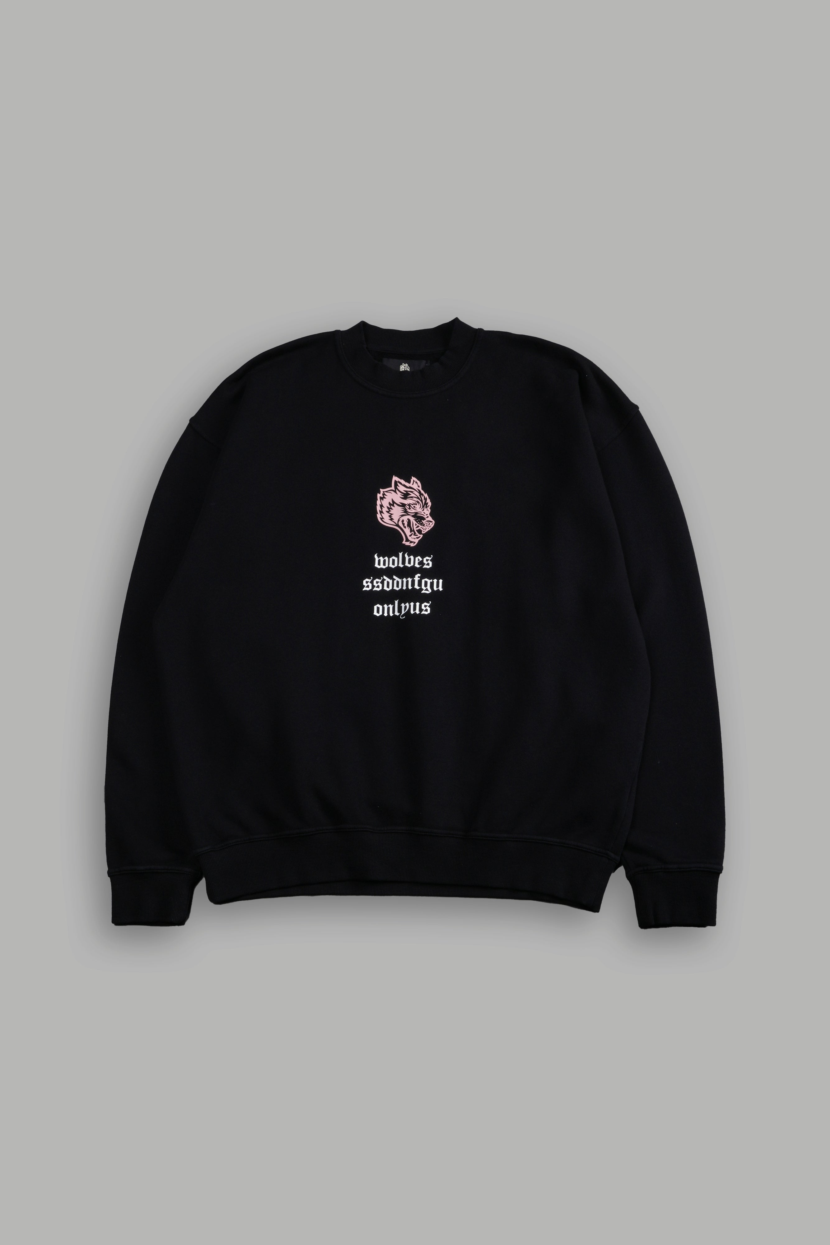 Desert Howl London Crewneck in Black