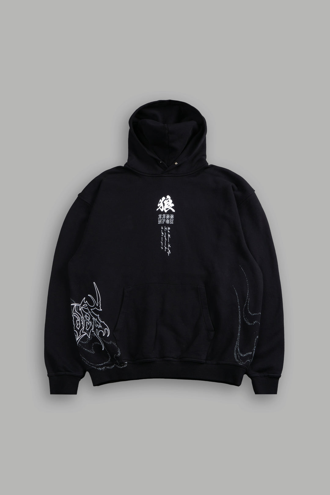 Baki Hanma "Pierce" Hoodie in Black