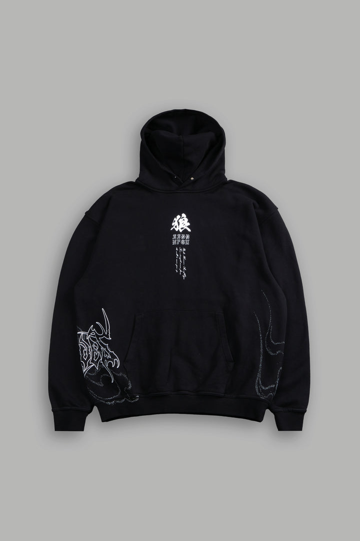 Baki Hanma "Pierce" Hoodie in Black