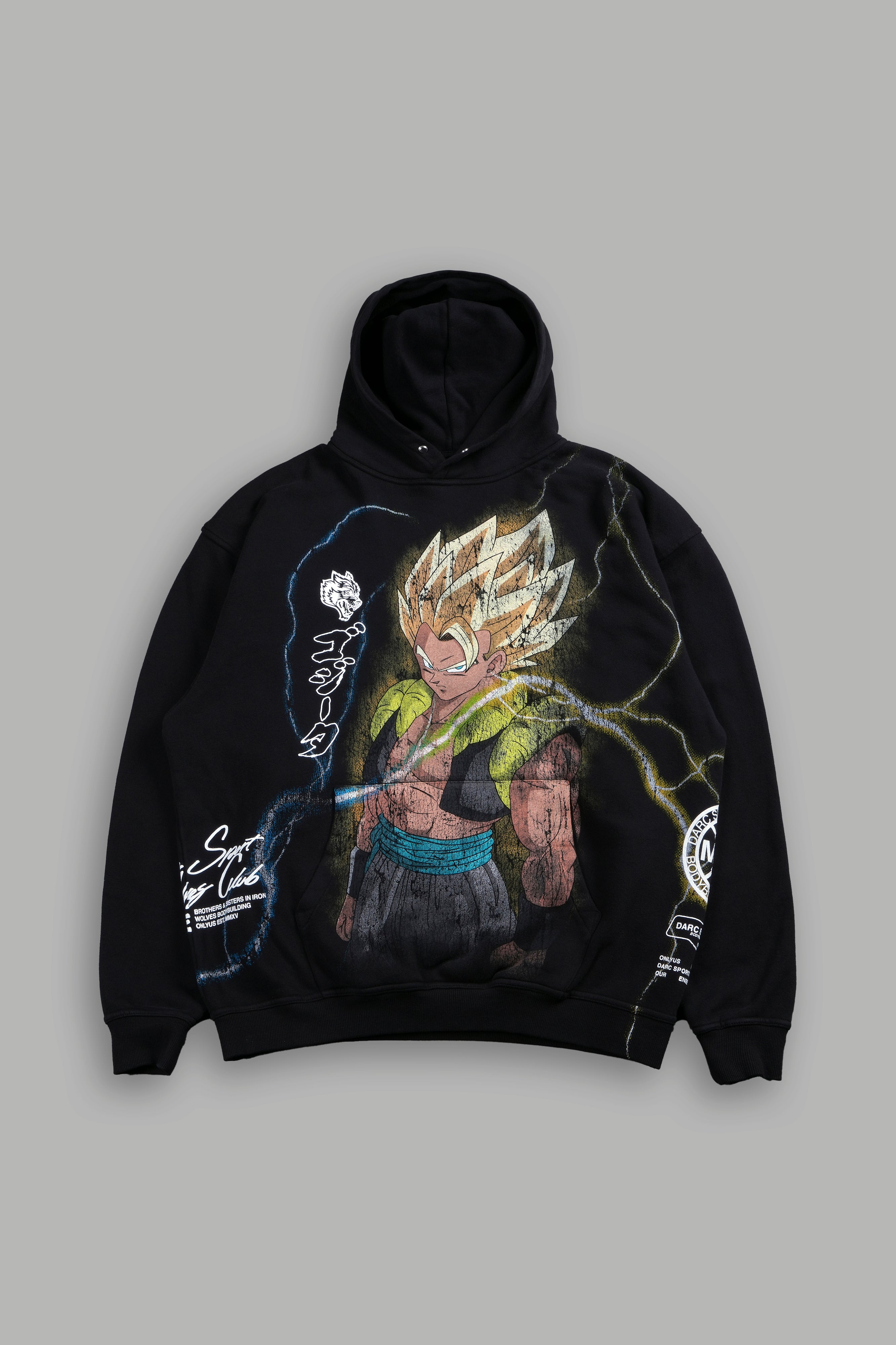 Broly VS Gogeta "Side-By-Side" Pierce Hoodie Box Set in Black