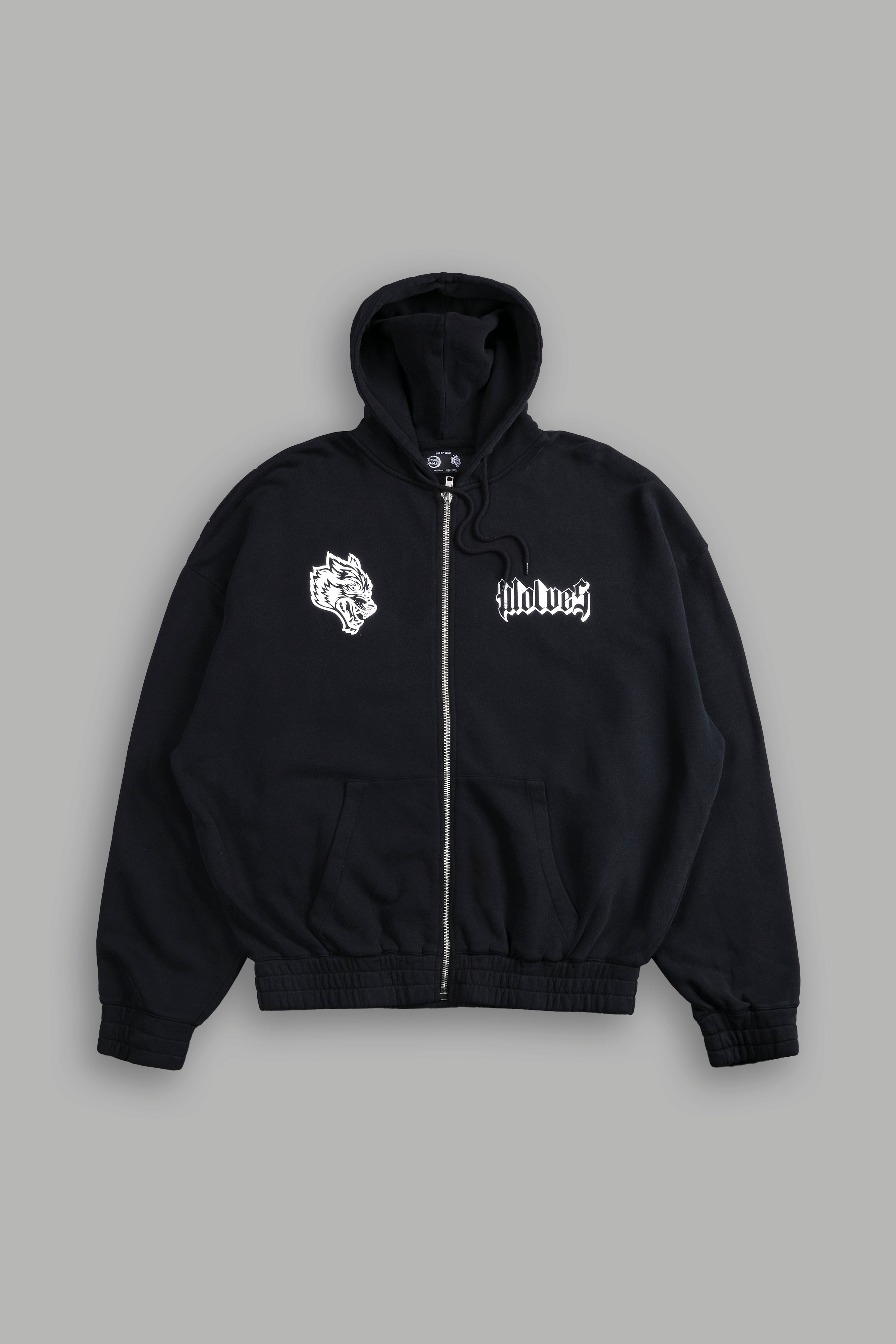 【THEAIRTOWN】polkadot padding jumper_Black The Spider Family 