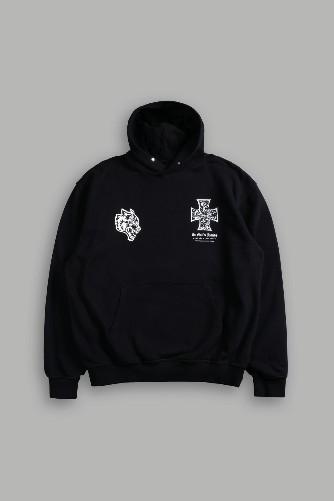 Iron Wolf Pack "Pierce" Hoodie in Black