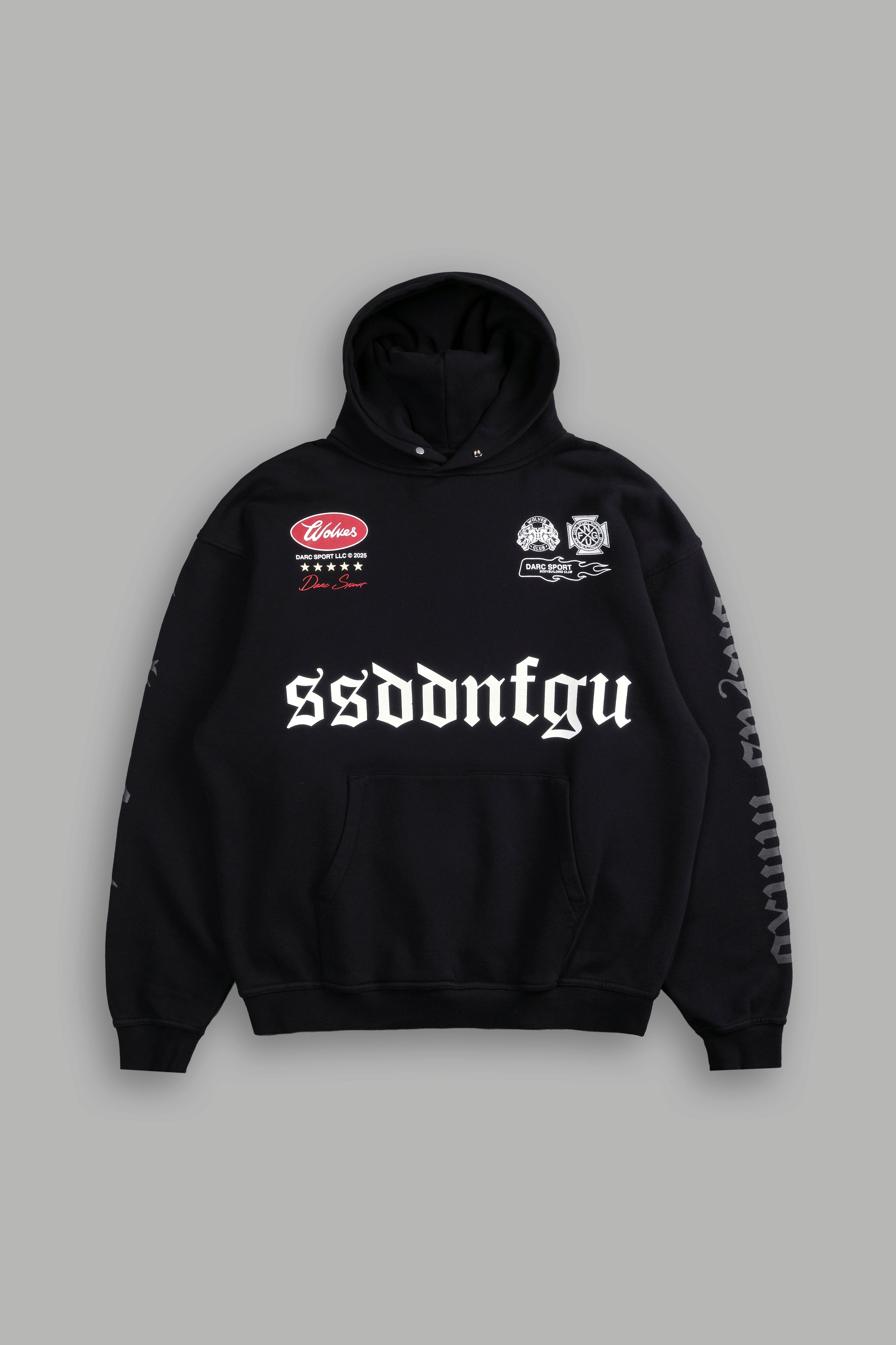 Us Forever "Pierce" Hoodie in Black