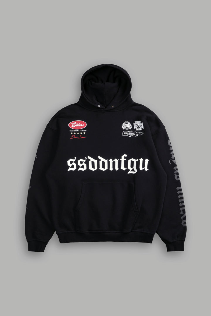 Us Forever "Pierce" Hoodie in Black