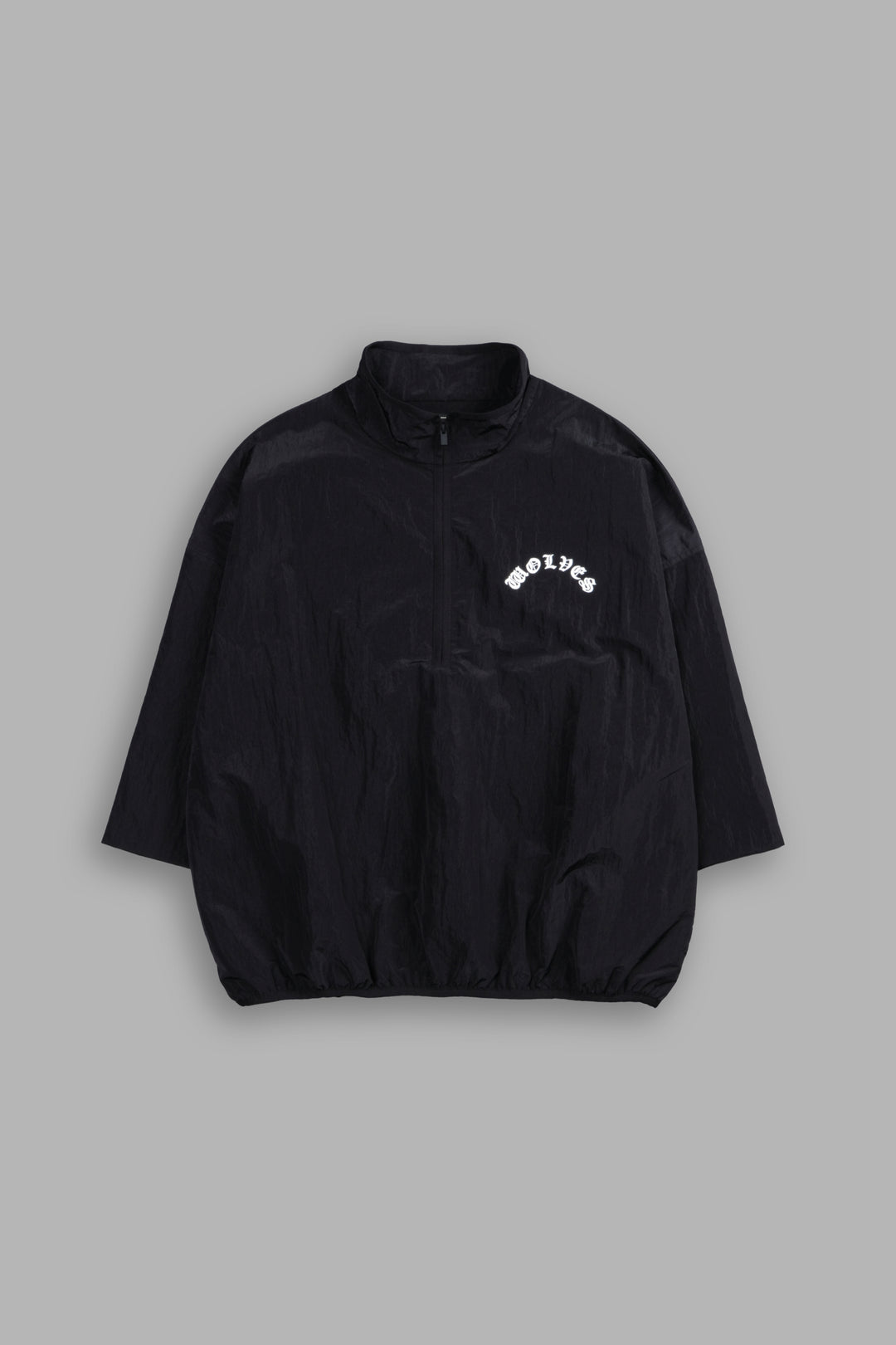 Chopper "McGuire" Nylon Pullover in Black