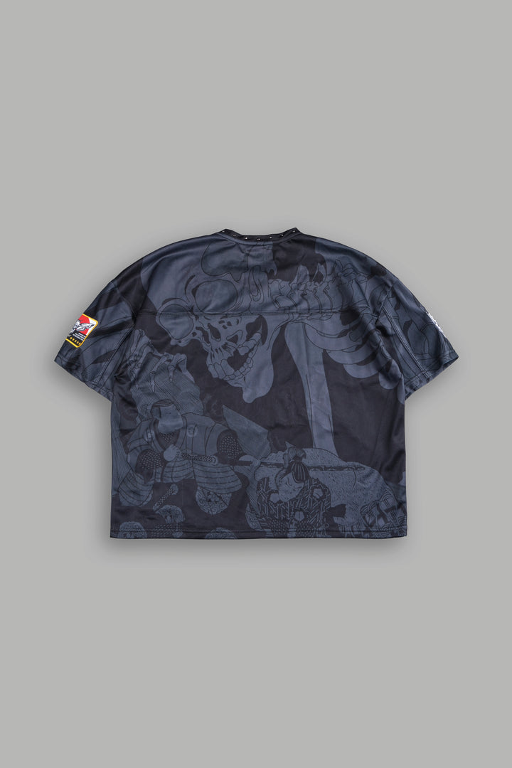Gashadokuro Emmitt Football Jersey in Black