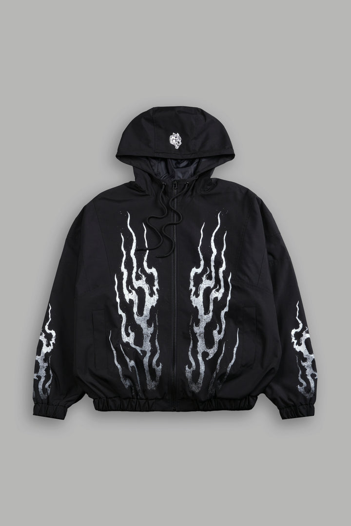 Darc Infernal Brolic Unisex Track Jacket in Black