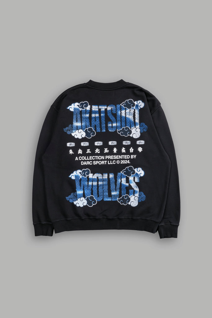 Akatsuki London Crewneck in Black – DarcSport