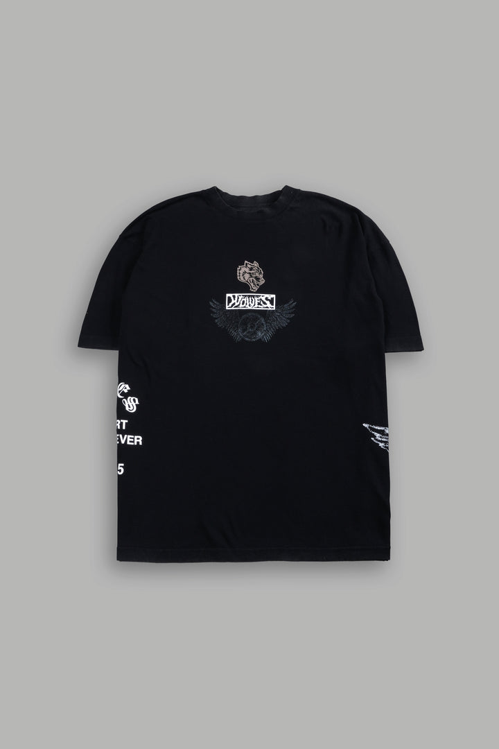 Fearless NFGU Premium Oversized Tee in Black