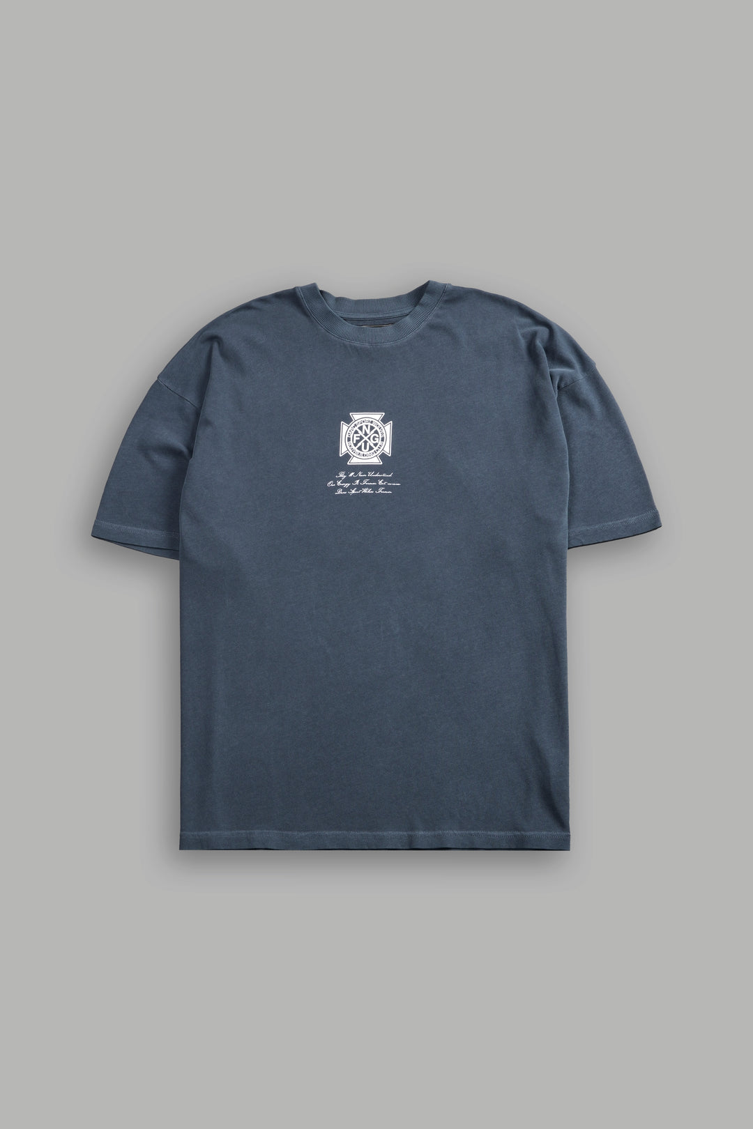 Her Energy "Premium" Oversized Tee in Darc Blue