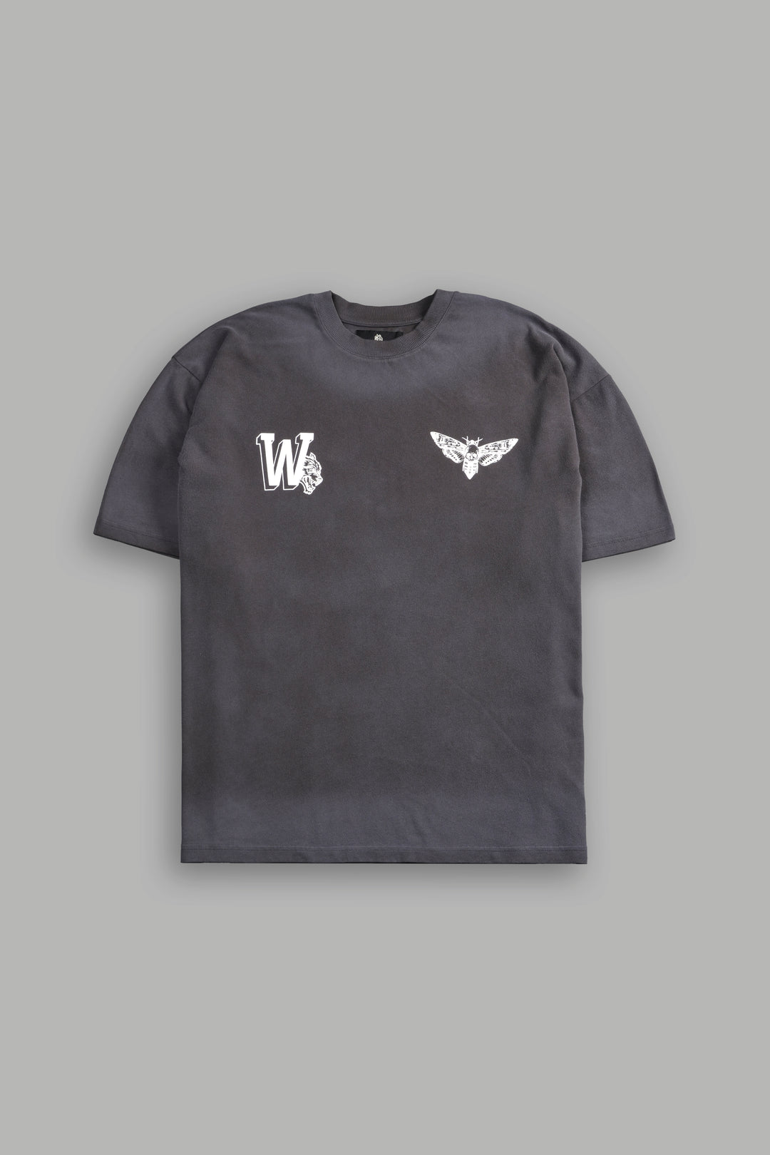Fight Cancer 2025 "Premium" Oversized Tee in Wolf Gray/Yellow Drift Wash