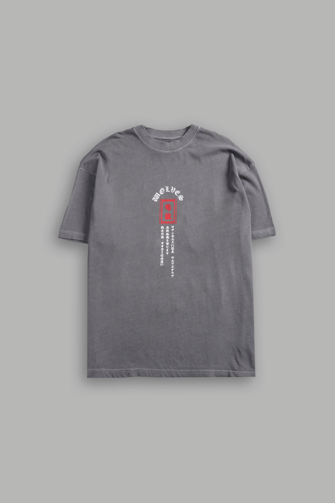 Stand-Off "Premium" Oversized Tee in Dove Gray