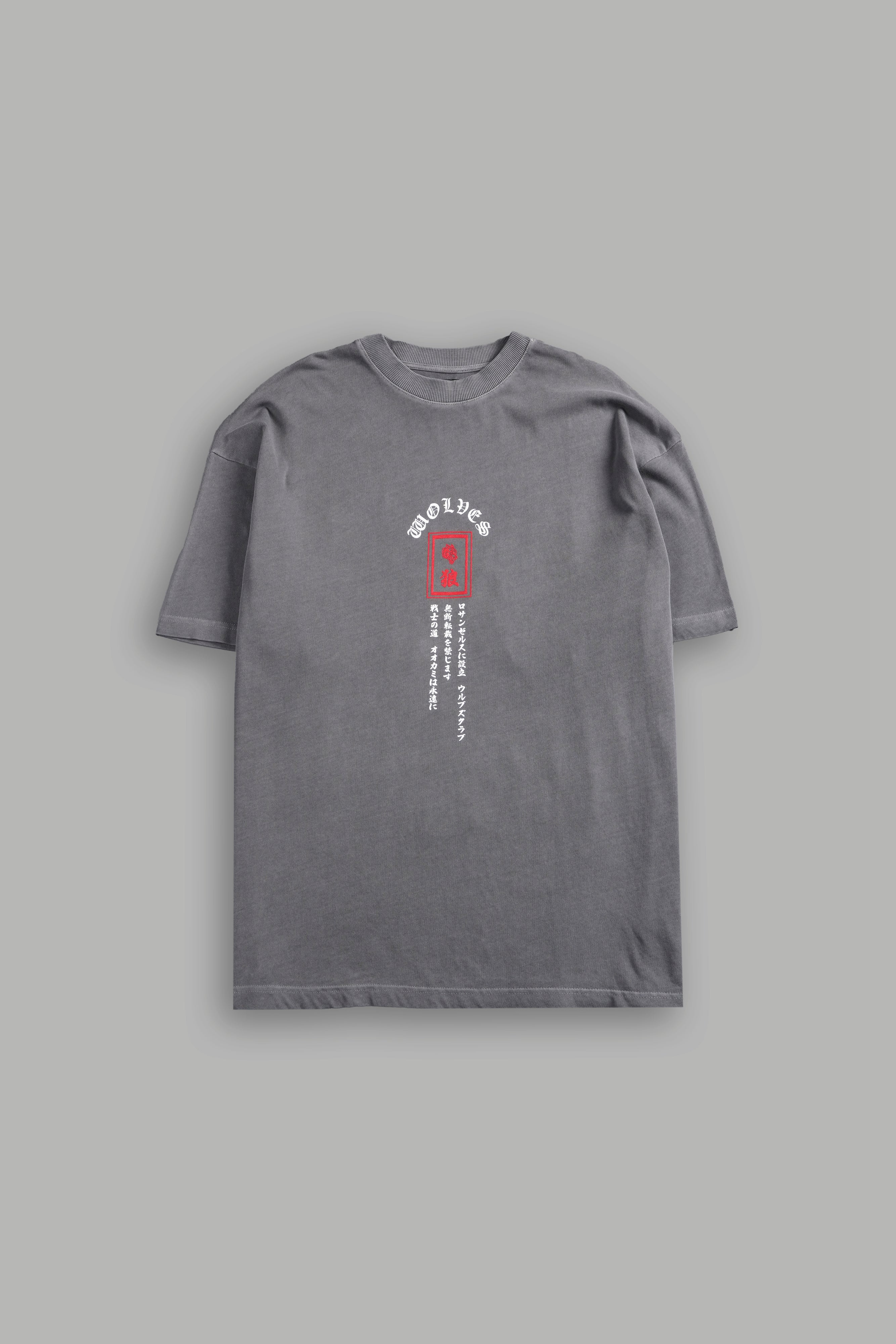 Stand-Off "Premium" Oversized Tee in Dove Gray