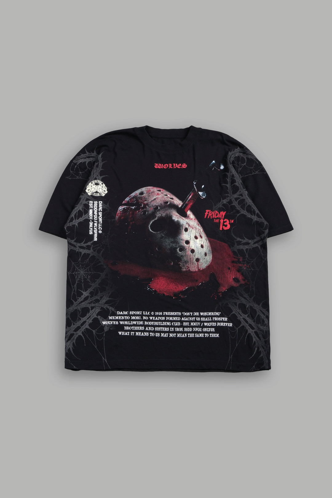 Dont Die Wondering Mystery Tee In Black