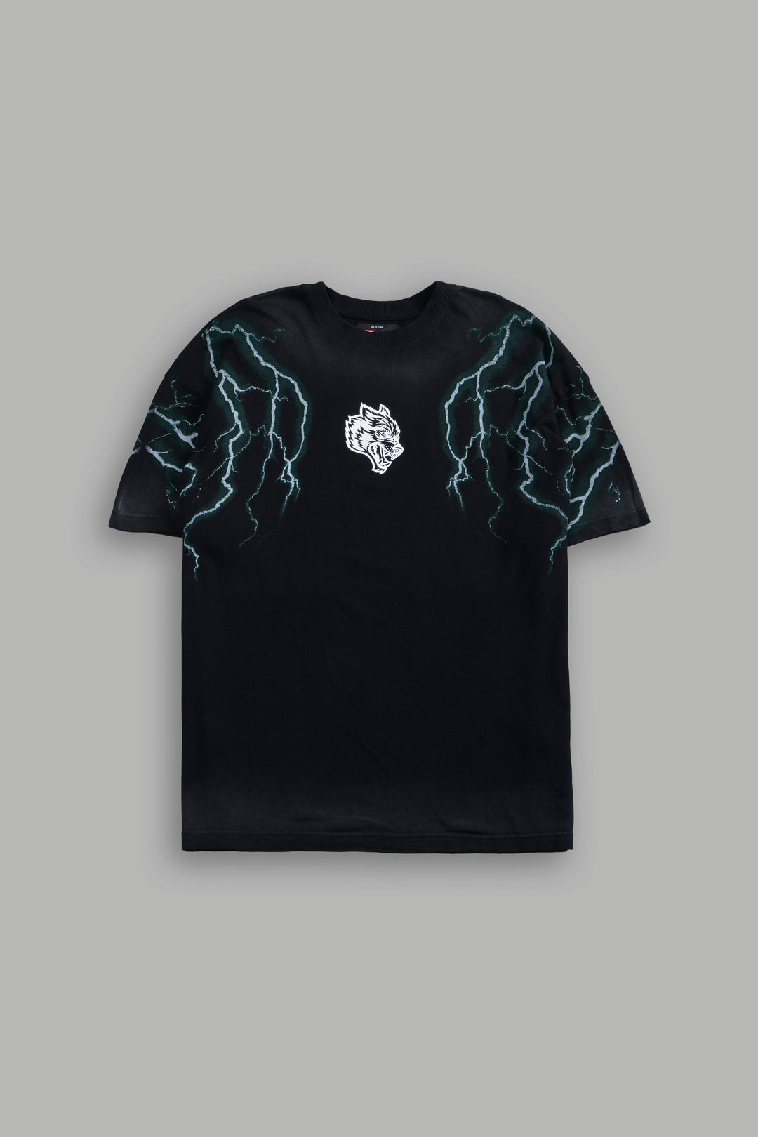 Doomstruck "Premium" Oversized Tee in Black Drift Wash