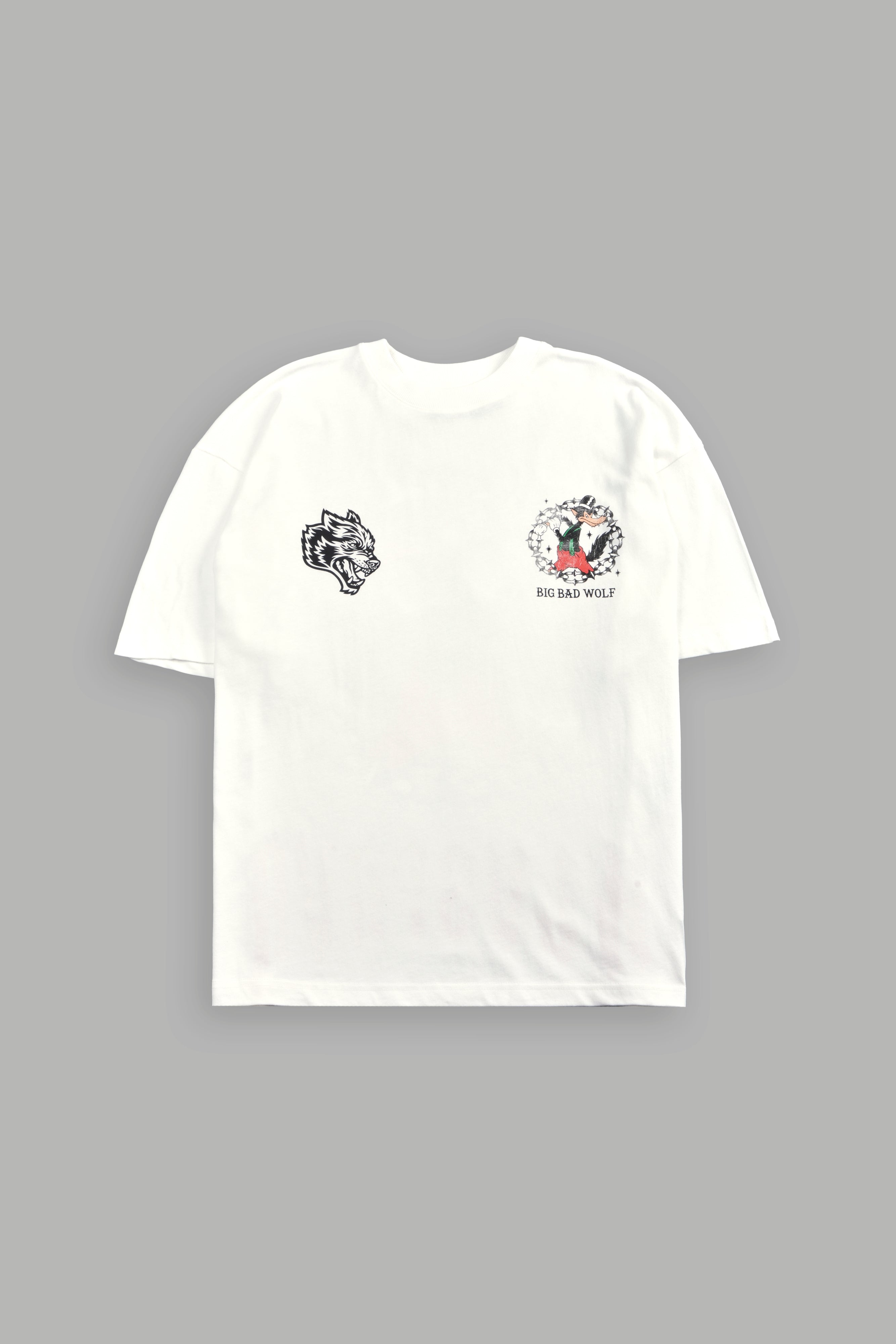 Big Bad Wolf Forever Premium Oversized Tee in Cream