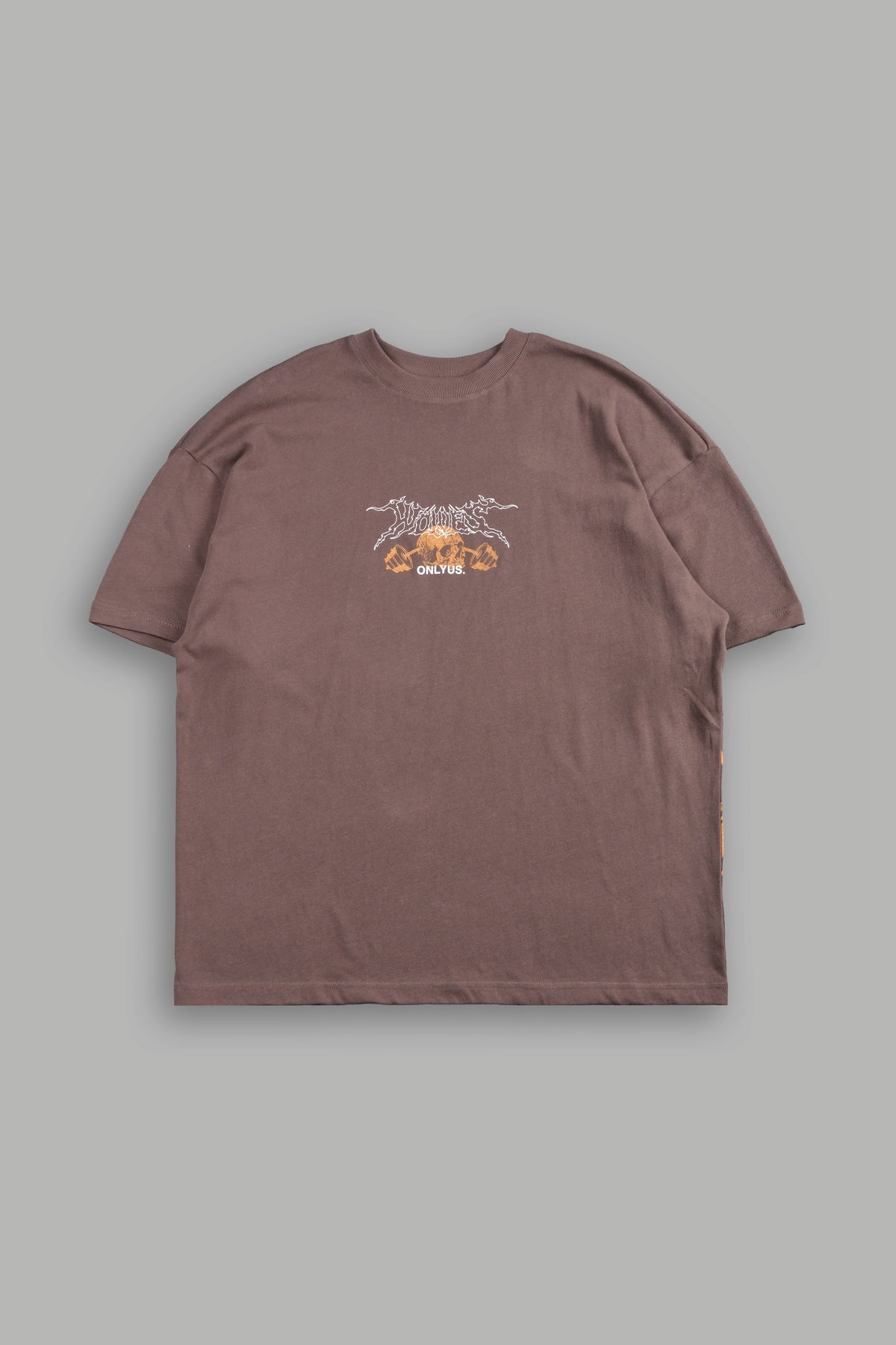 Wolves Bodybuilding Club Premium Tee In Mojave Brown