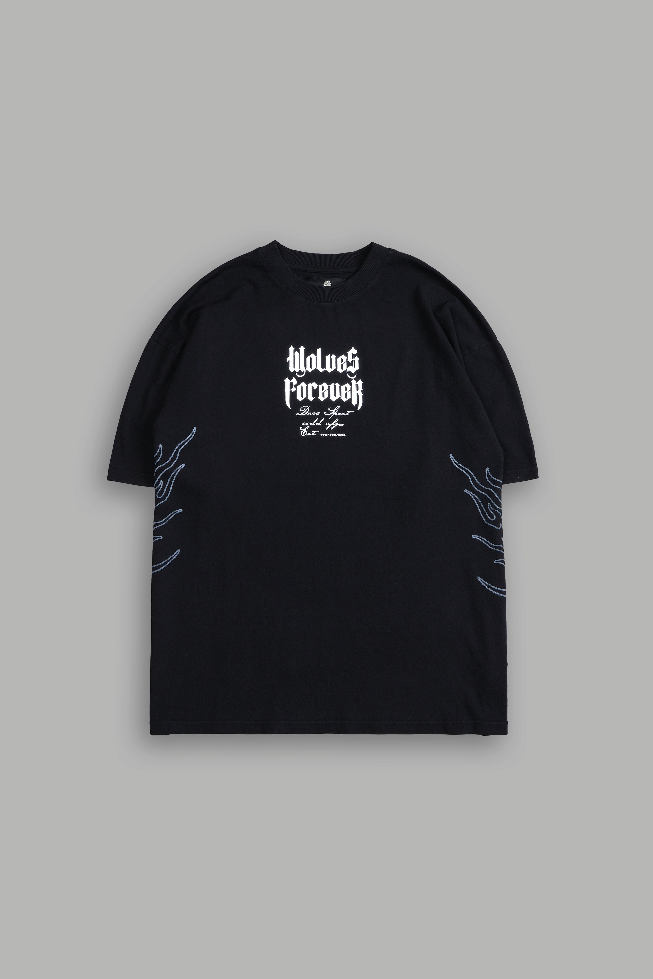 Live Or Die "Premium" Oversized Tee in Black