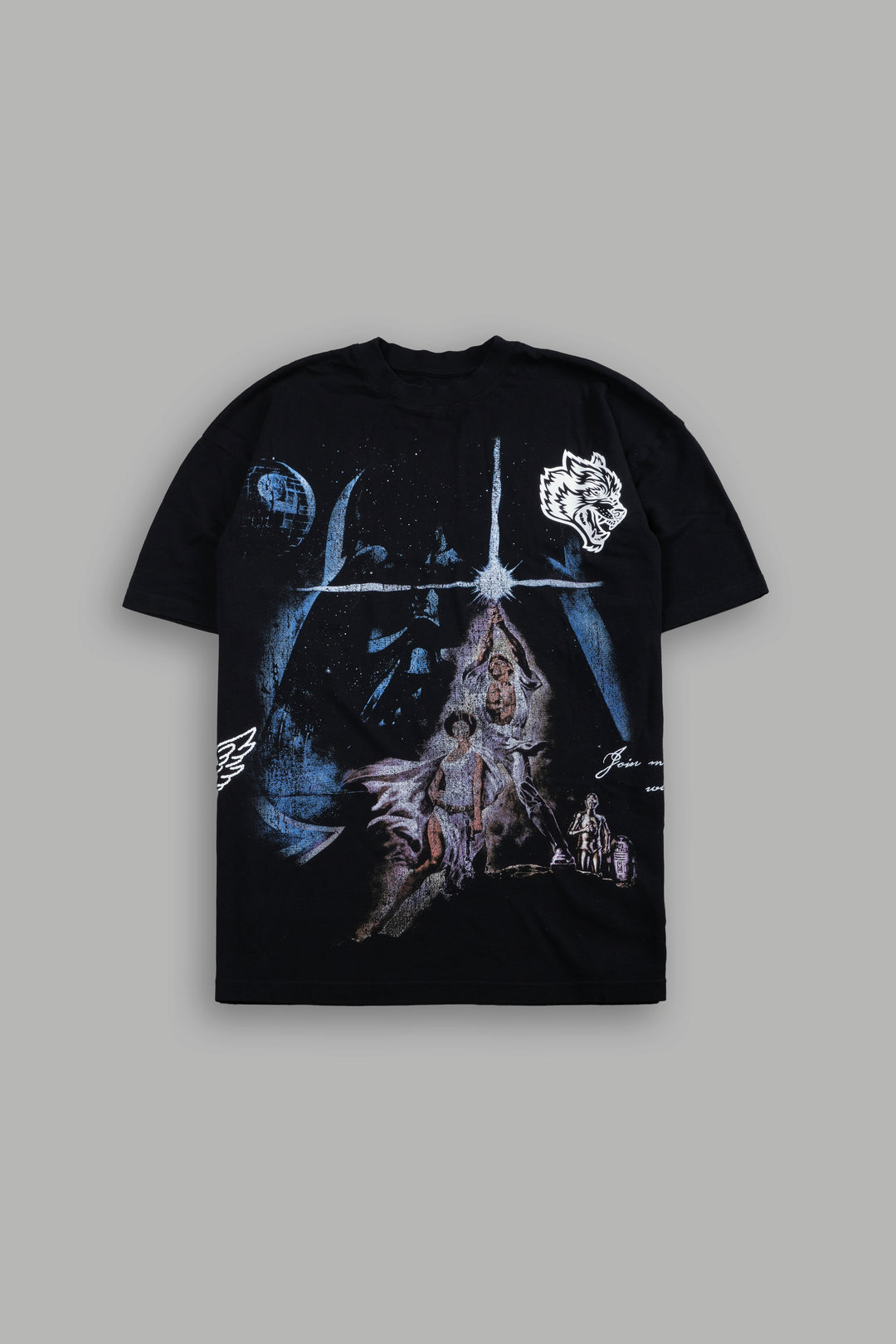 A New Hope "Side-By-Side" Series Premium Tee in Black