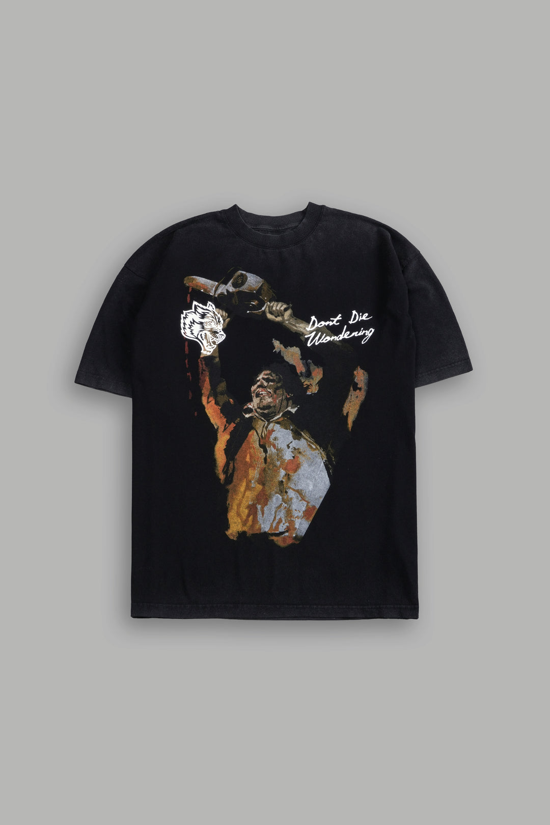 Massacre "Grunge" Tee in Black