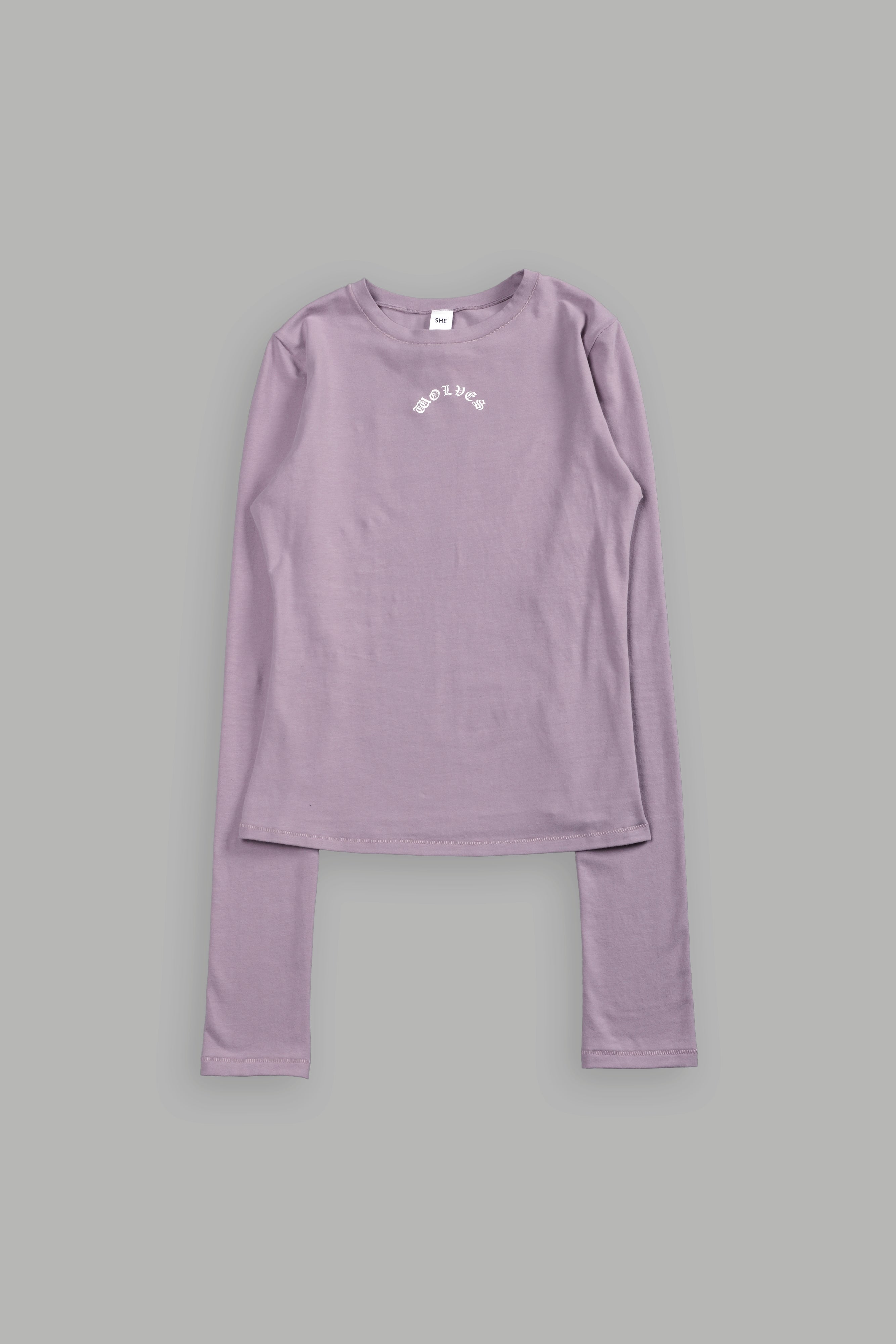 Chopper V2 "Eden" L/S Tee in Purple Smoke