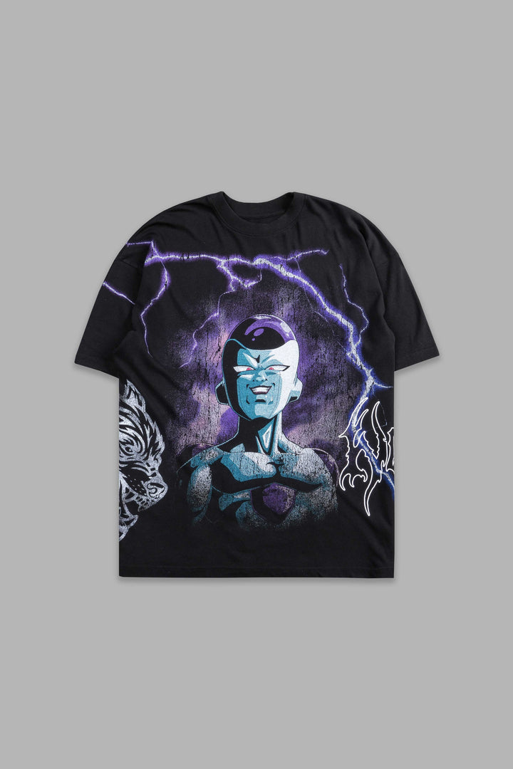 Frieza Energy "Premium" Oversized Tee in Black