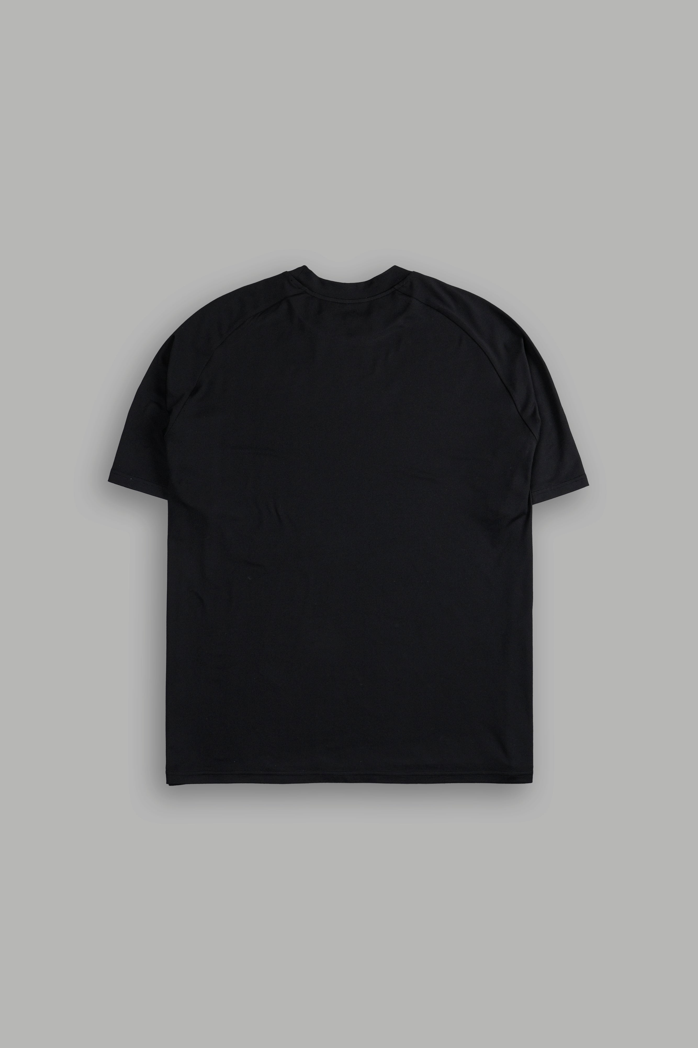 EST "Dry Wolf" S/S Raglan Tee in Black