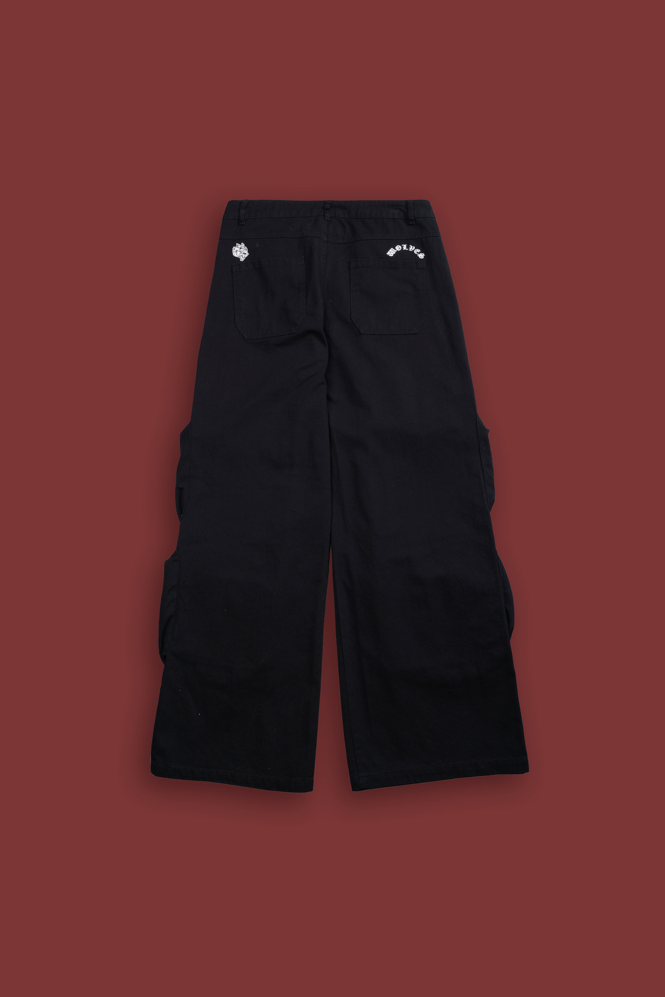 Chopper Lex Cargo Pants in Black