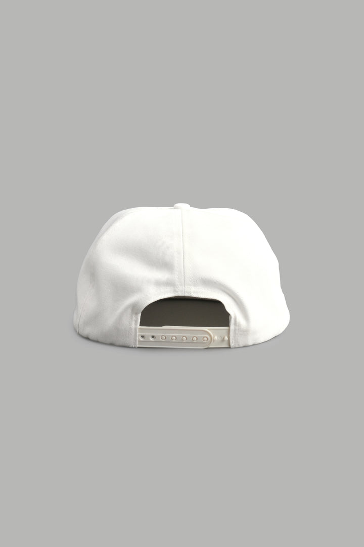 Our Time Vintage 5 Panel Hat in Cream