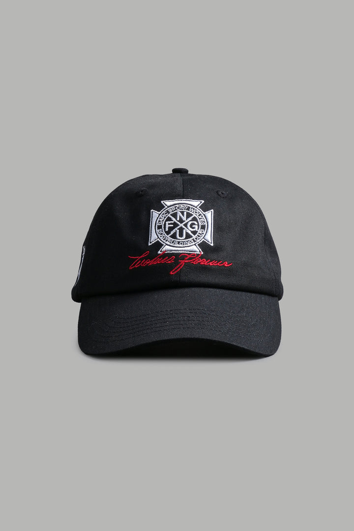 Our Fire Dad Hat V2 in Black