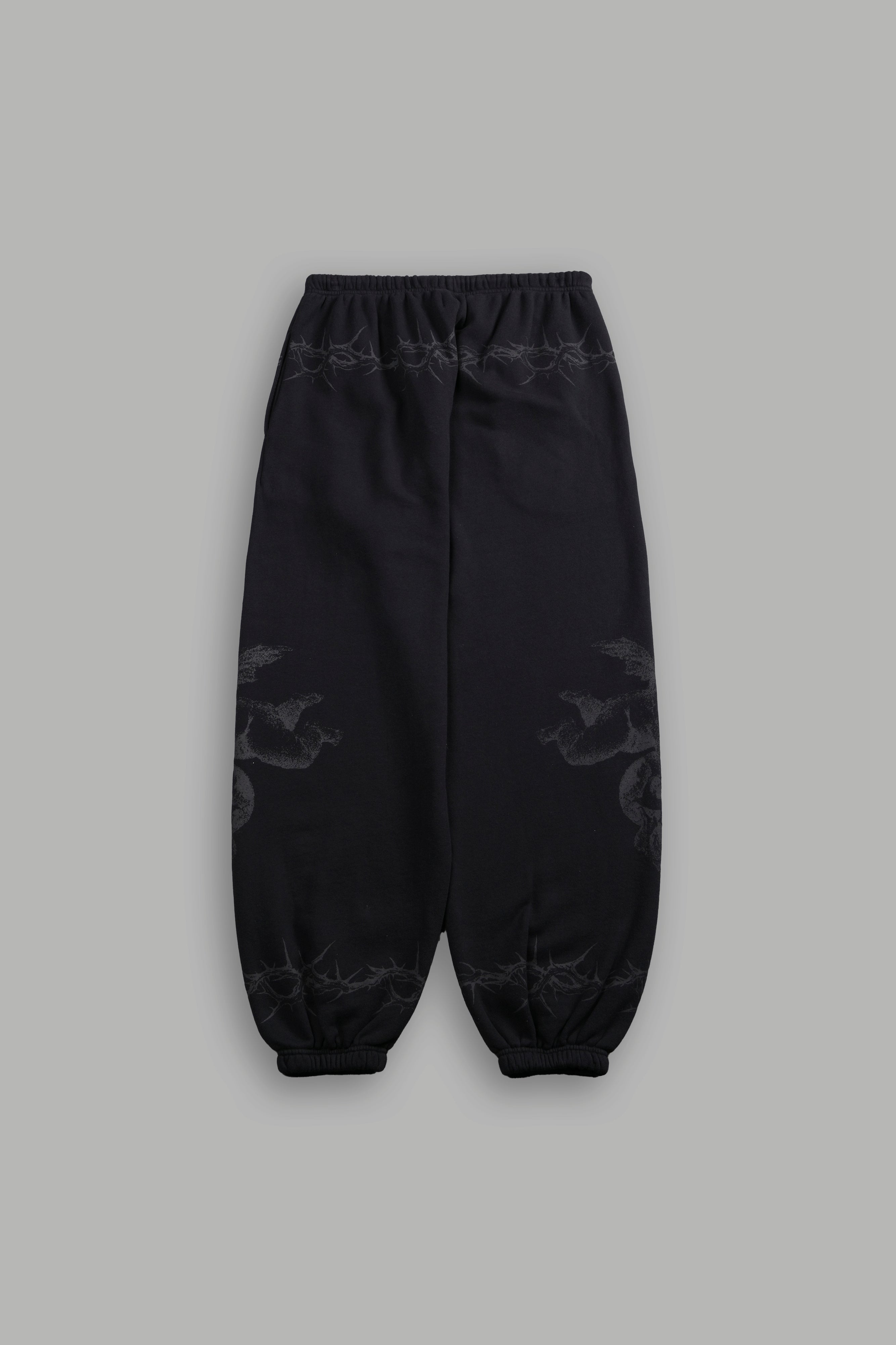 Messengers Lightweight Lounger Sweat Pants in Black