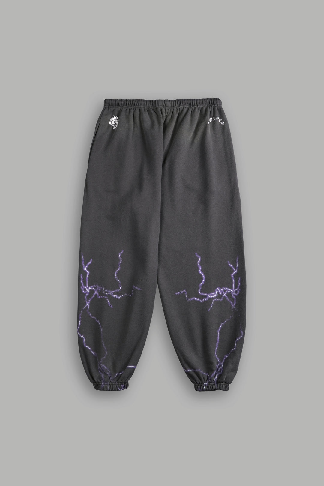 Iron Code Lounger Sweat Pants in Wolf Gray Drift Wash