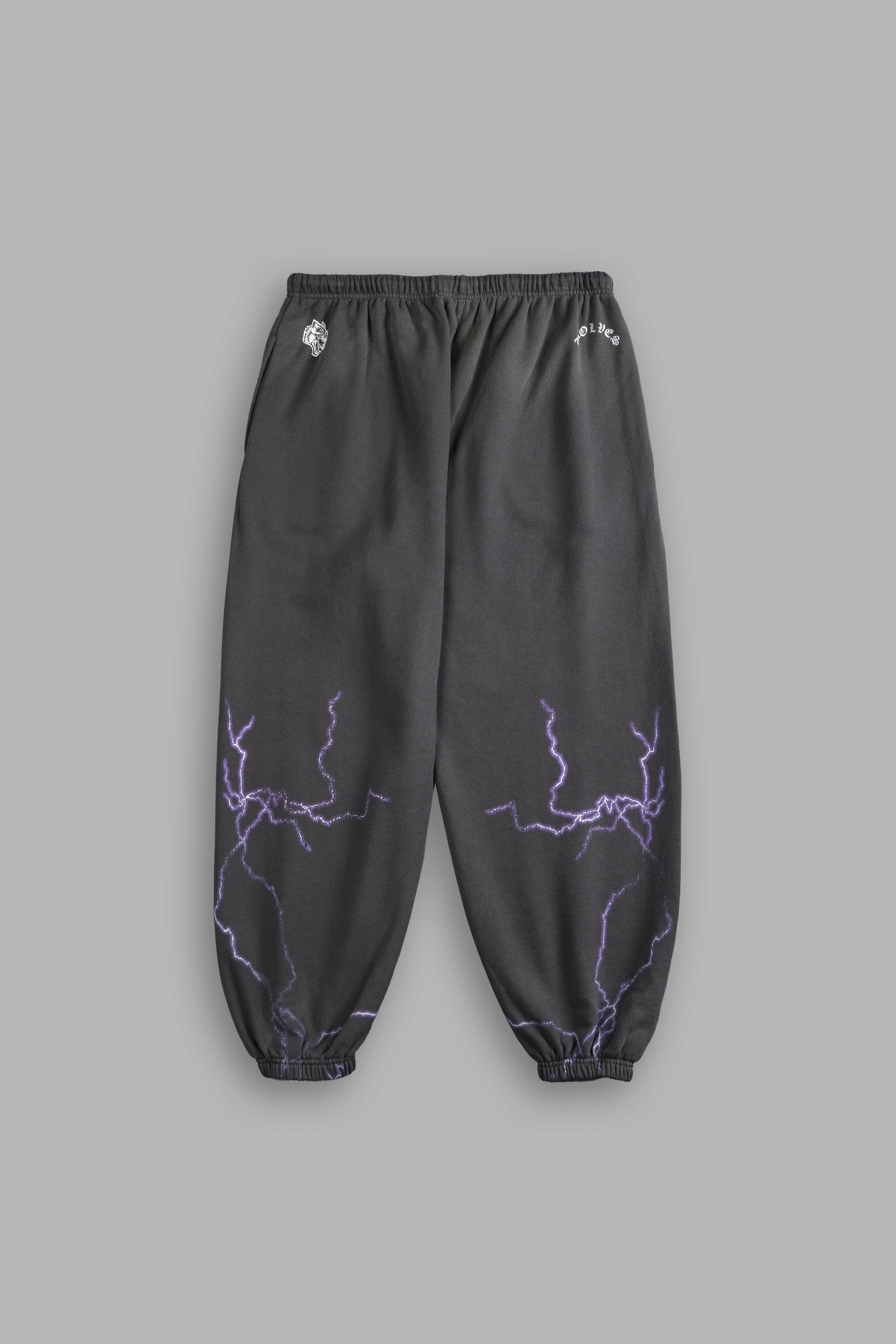 Iron Code Lounger Sweat Pants in Wolf Gray Drift Wash