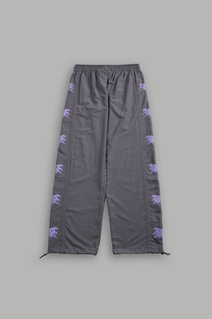 Drip Hesh Remind Track Pants in Wolf Gray